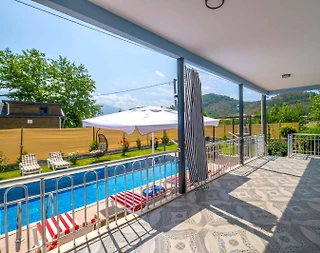 Muğla Seydikemer'de Gözlerden Uzak Konumda, Özel Havuzlu, 4+1 Villa - 5