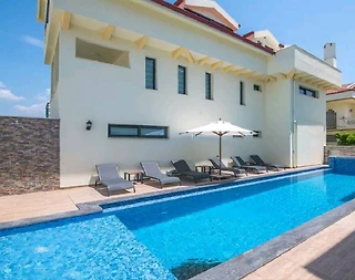Fethiye Akarca'da Görkemli Doğada, Özel Havuzlu, Lüks Villa - 3