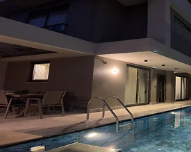 Fethiye Akarca'da Elverişli Konumda, Özel Havuzlu, Olanaklı Villa - 3