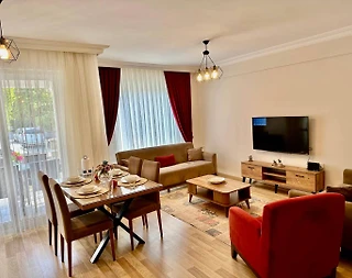 Fethiye Akarca'da Merkeze Yakın Konumda, Lüks 2+1 Daire - 1