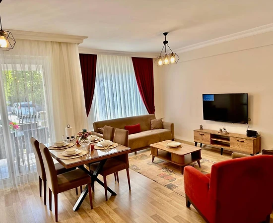 Fethiye Akarca'da Merkeze Yakın Konumda, Lüks 2+1 Daire - 1