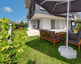 Fethiye Akarca'da Muhteşem Doğada, Ortak Havuzlu, Modern Apart - 3