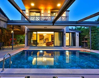 Fethiye Babataşı'da Özenle Dekore Edilmiş, Özel Havuzlu, Kiralık Villa - 5