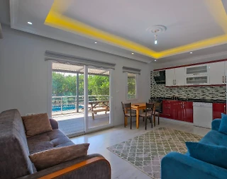 Fethiye Babataşı'nda Elverişli Konumda, Özel Havuzlu, 3+1 Villa - 5