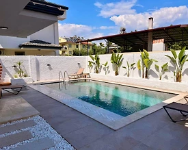 Fethiye Babataşı'nda Merkezi Konumda, Özel Havuzlu, Lüks Villa - 3