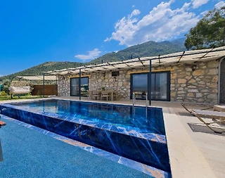 Fethiye Bozyer'de Sakin Konumda, Özel Havuzlu, Konforlu Villa - 4