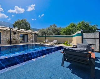 Fethiye Bozyer'de Sakin Konumda, Özel Havuzlu, Konforlu Villa - 5