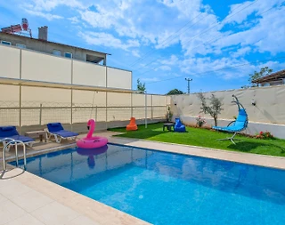 Fethiye Bozyer'de Çekirdek Ailelere Uygun, Özel Havuzlu, Şık Villa - 5