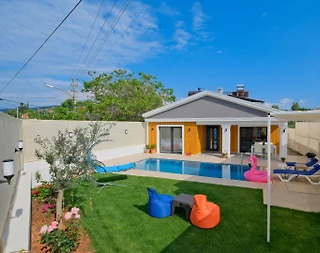 Fethiye Bozyer'de Çekirdek Ailelere Uygun, Özel Havuzlu, Şık Villa - 4