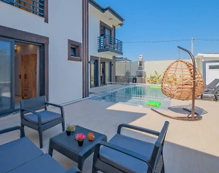 Fethiye Bozyer'de Doğa İle Baş Başa, Özel Havuzlu, 3+1 İkiz Villa - 4