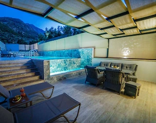 Fethiye Bozyer'de Sakin Doğada, Özel Havuzlu, Lüks Villa - 5