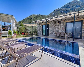 Fethiye Bozyer'de Sakin Konumda, Özel Havuzlu, Konforlu Villa - 2