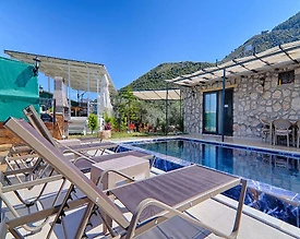 Fethiye Bozyer'de Sakin Konumda, Özel Havuzlu, Konforlu Villa - 3