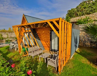 Fethiye Çalıca'da Geniş Bahçeli, Özel Havuzlu, 2+1 Bungalov - 4