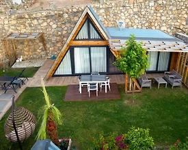 Fethiye Çalıca'da Geniş Bahçeli, Özel Havuzlu, 2+1 Bungalov - 3