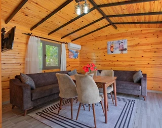 Fethiye Karagedik'te Ahşap Tasarımlı, Özel Havuzlu, 1+1 Villa - 3