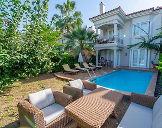 Fethiye Çalış Plajı'na Sıfır, Özel Havuzlu, 10 Kişilik Kiralık Villa - 1