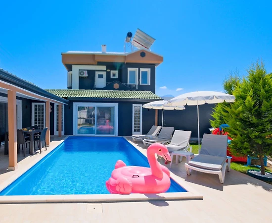 Fethiye Karagedik'te Balayı Çiftlerine Uygun, Özel Havuzlu, Kiralık Villa - 1