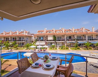 Fethiye Çalış'ta Denize Sıfır, Ortak Havuzlu, 3+1 Yazlık Daire - 4