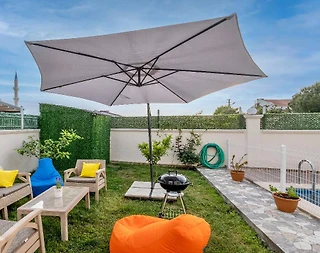 Fethiye Akarca'da Merkeze Yakın Konumda, Özel Havuzlu, Modern Villa - 4