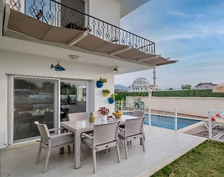 Fethiye Akarca'da Merkeze Yakın Konumda, Özel Havuzlu, Modern Villa - 5