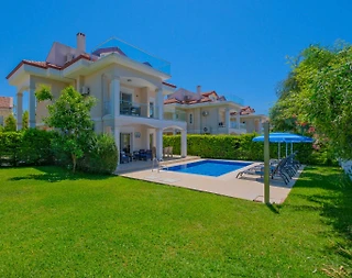 Fethiye Çiftlik'te Plaja Yakın, Özel Havuzlu, Jakuzili, Müstakil Villa - 3
