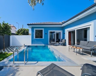 Fethiye Cami'de Çekirdek Ailelere Uygun, Özel Havuzlu, 2+1 Villa - 1