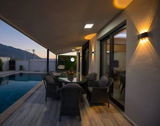 Fethiye Çamköy'de Modern Tasarımlı, Özel Havuzlu, 6 Kişilik Villa - 5
