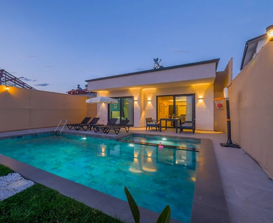 Fethiye Çamköy'de Balayı Çiftlerine Uygun, Özel Havuzlu, Lüks Villa - 1