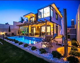 Fethiye Çamköy'de Modern Tasarımlı, Özel Havuzlu, 2+1 Kiralık Villa - 2