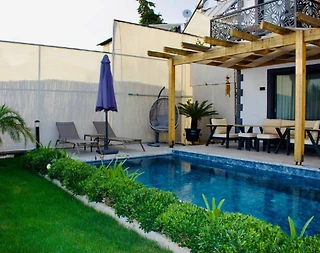 Fethiye Çamköy'de Modern Tasarımlı, Özel Havuzlu, 2+1 Kiralık Villa - 4