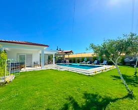 Fethiye Çatalarık'da Yemyeşil Bahçeli, Özel Havuzlu, Modern Villa - 3