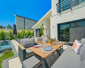 Fethiye Çiftlik'te Bohem Tasarımlı, Özel Havuzlu, Lüks Villa - 3