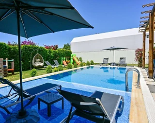 Fethiye Çiftlik'te Çocuk Oyun Alanlı, Özel Havuzlu, Bahçeli Villa - 4