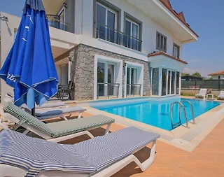 Fethiye Çiftlik'te Geniş Ailelere Uygun, Özel Havuzlu, Konforlu Villa - 5