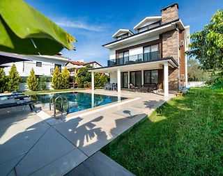 Fethiye Çiftlik'te Kalabalık Ailelere Uygun, Özel Havuzlu, Kiralık Villa - 5