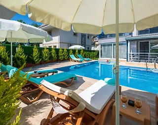 Fethiye Çiftlik'te Sakin Konumda, Özel Havuzlu, Modern Villa - 5