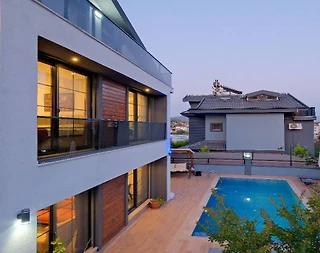Fethiye Çiftlik'te Modern Tasarıma Sahip, Özel Havuzlu, 3+1 Villa - 4