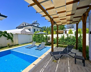 Fethiye Çiftlik'te Yemyeşil Bahçeli, Özel Havuzlu, Lüks Villa - 5