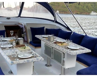 Fethiye Göcek'te Geniş Ailelere Uygun, Lüks, 8 Kişilik Motoryat - 5