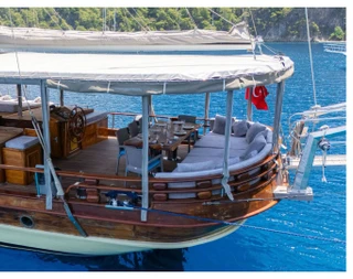 Fethiye Göcek'te Huzura Yolculuk, 6 Kişilik, Konforlu Gulet - 3