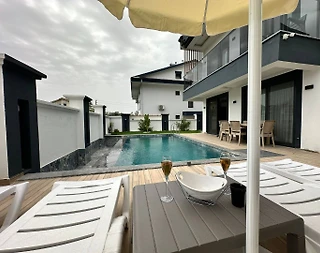 Fethiye Karagedik'te Sakin Konumda, Özel Havuzlu, 5+1 Villa - 4