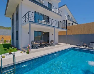 Fethiye Eldirek'te Muhteşem Doğada, Özel Havuzlu, Modern Villa - 2