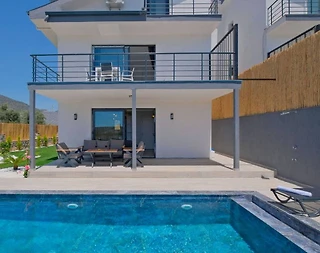 Fethiye Eldirek'te Muhteşem Doğada, Özel Havuzlu, Modern Villa - 3