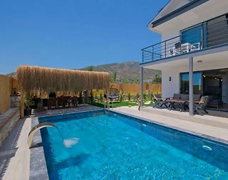 Fethiye Eldirek'te Muhteşem Doğada, Özel Havuzlu, Modern Villa - 4