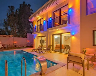 Fethiye Eldirek'te Çekirdek Ailelere Uygun, Özel Havuzlu, Modern Villa - 1