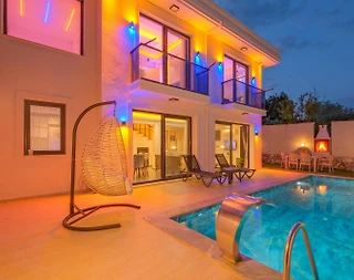 Fethiye Eldirek'te Çekirdek Ailelere Uygun, Özel Havuzlu, Modern Villa - 2