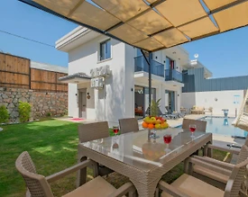 Fethiye Eldirek'te Doğa İçerisinde, Özel Havuzlu, Jakuzili Villa - 2