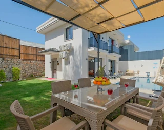 Fethiye Eldirek'te Doğa İçerisinde, Özel Havuzlu, Jakuzili Villa - 2