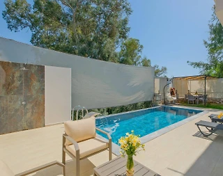 Fethiye Eldirek'te Doğa İçerisinde, Özel Havuzlu, Jakuzili Villa - 3